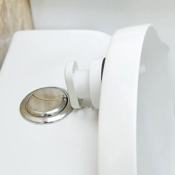 Sugkoppsavdragare Toalettlock Lyftare VIT White