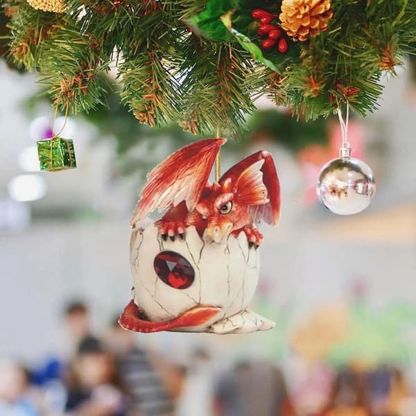 Juleanheng Xmas Tree Hanging Pendant 3 3 3