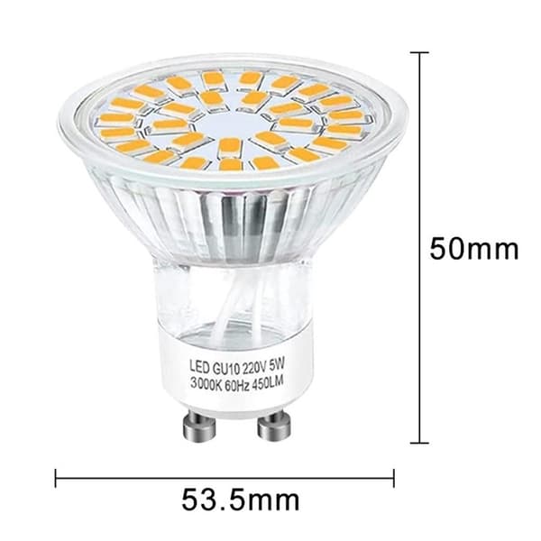 LED-lampor Halogenlampa VIT VIT White