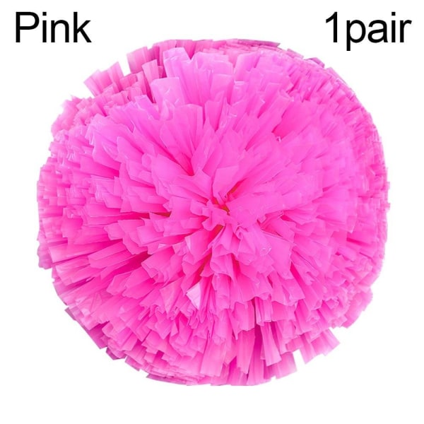 1pari Cheerleader-pommonit Cheerleading Cheerleader Ball PINK Pink