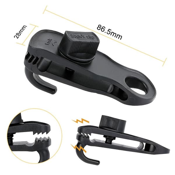 Markisklämma Tarp Clips RÖD Red