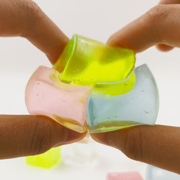8 stk Ice Block Legetøj Ice Cube Fidget Toy