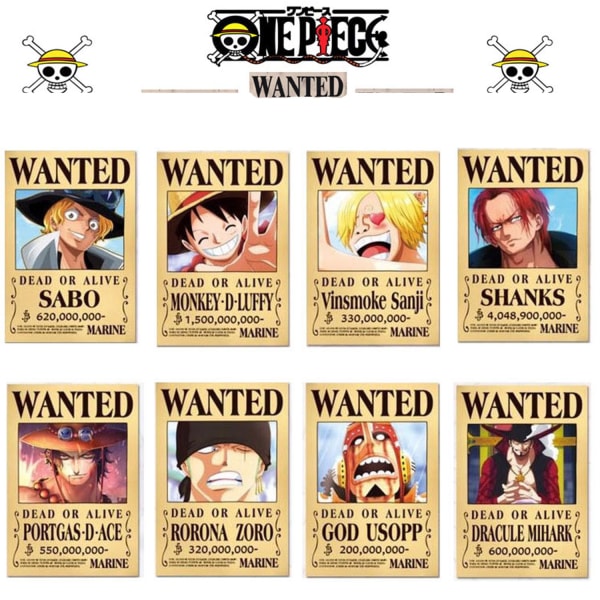 24 st Anime Poster One Piece Type 2 (42 x29CM)