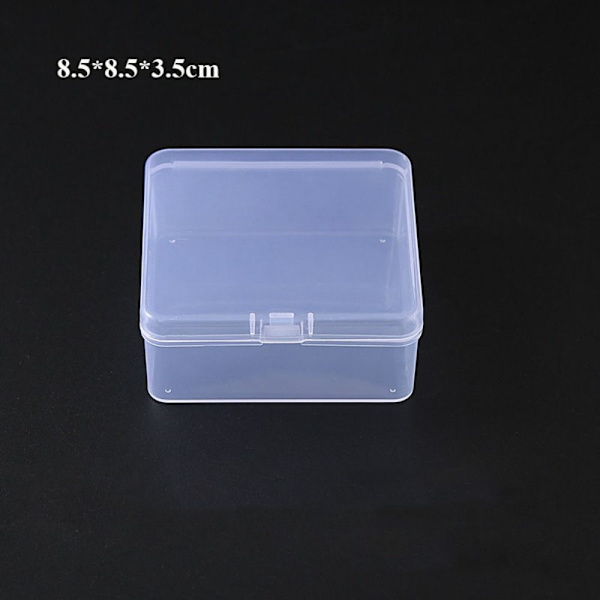 Förvaringslåda Smycken Pärlor Container 11,5X11,5X3,5CM 11.5x11.5x3.5cm