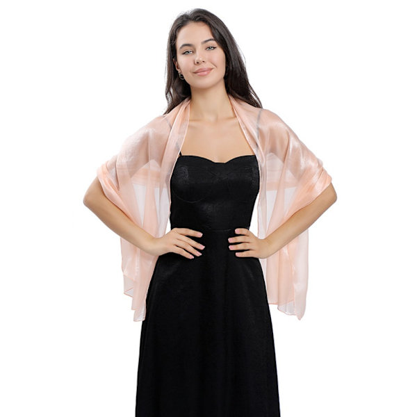 Scarf Aftonklänningar Sjal KÖTT ROSA KÖTT ROSA Meat Pink