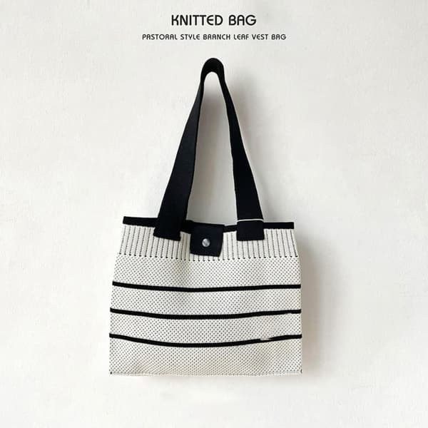 Strik Håndtaske Knot Håndledstaske SORT black