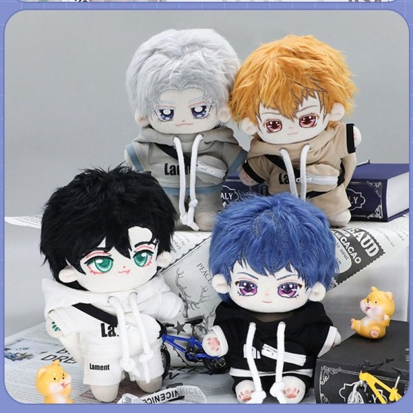 Doll Hoodies Sweatshirt Shortsit HARMAA Grey