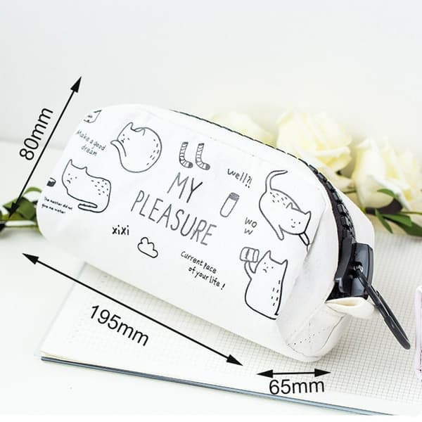 Brevpapper Förvaringspåse Brevpapper Organizer VIT White