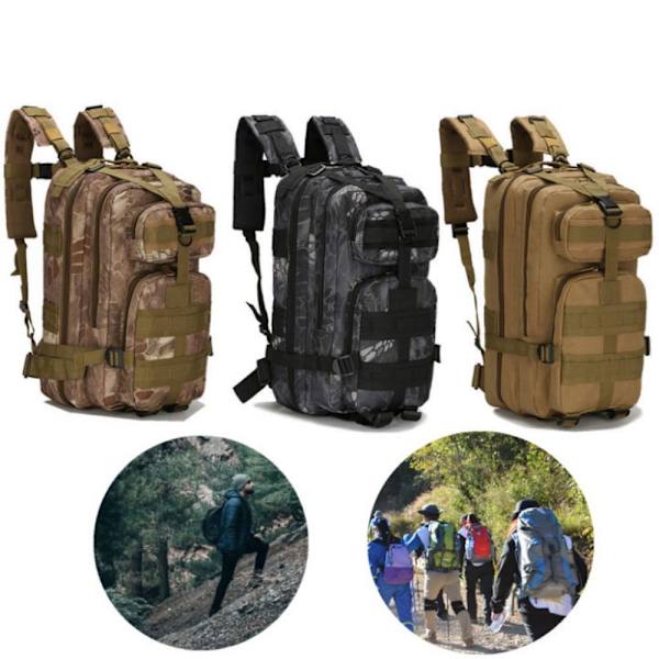 Klätterväska Mountaineering Bag PYTHON SVART PYTHON SVART