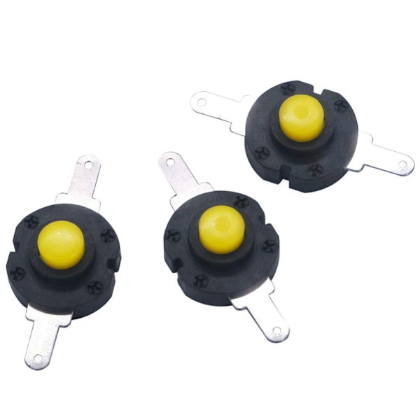 30stk Micro Push Button Switch DC 12V Self-Lock Switch 0,5A