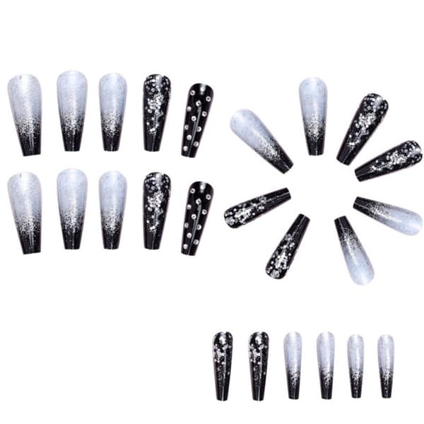 Fake Nails pitkät ranskalaiset 2 2 2