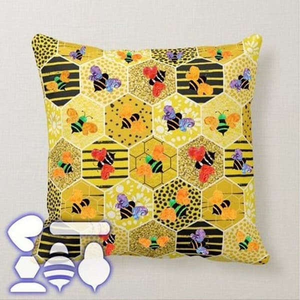 Set Patchwork linjalsats 6INCH 6INCH 6inch