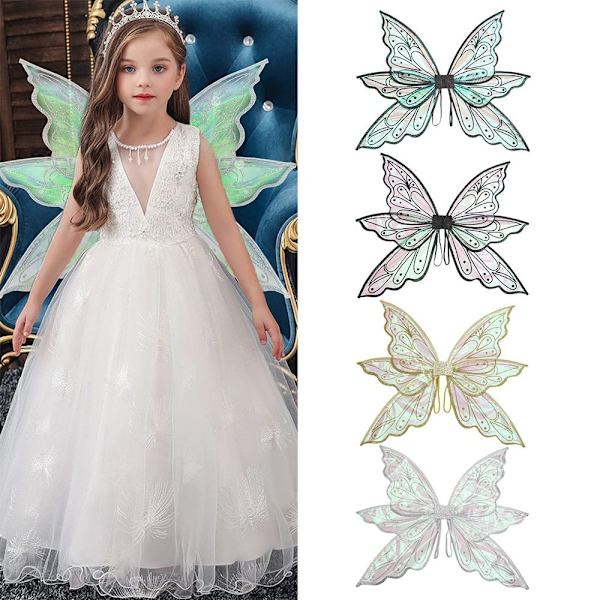 Fairy Wings Butterfly Wings MUSTA Black