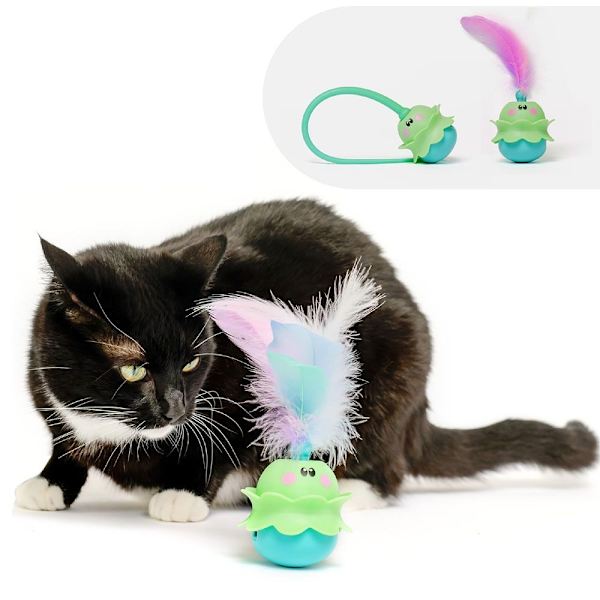 Kissan höyhenlelu Smart Cat Lelu SININEN blue
