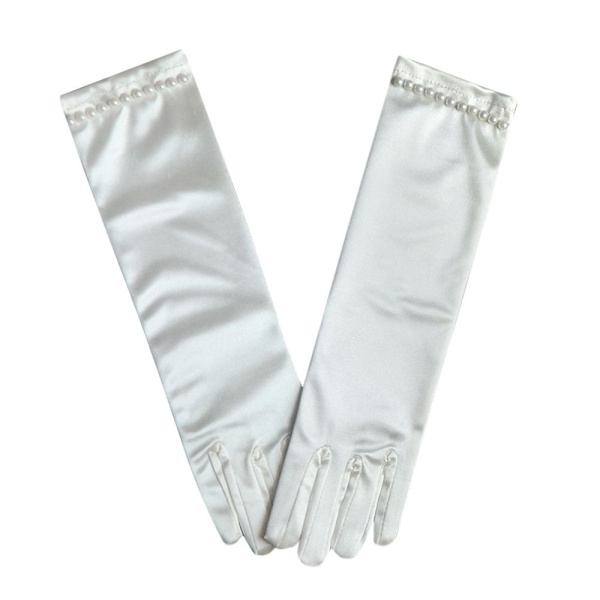 Bryllupshansker Prinsessehansker BEIGE L Beige L