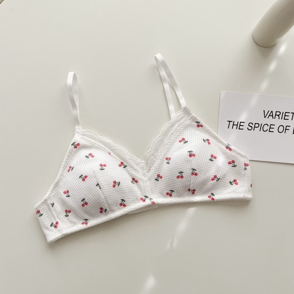 Cherry Print BH Push-up Underkläder S-322 2 S-322