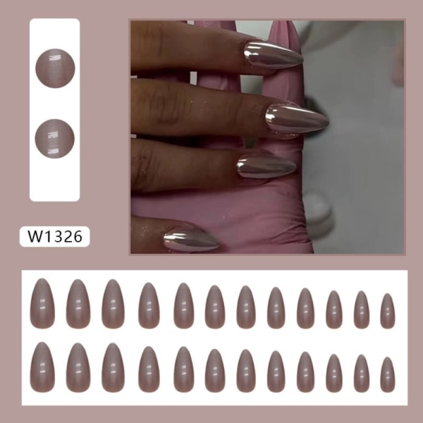 Falske Nails Fake Nials W1326 W1326 W1326