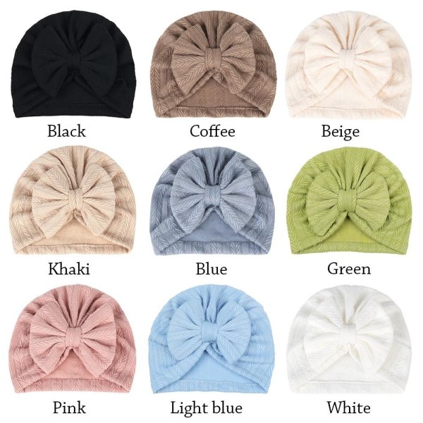 Babyhue Turban Cap LYSEBLÅ Light blue