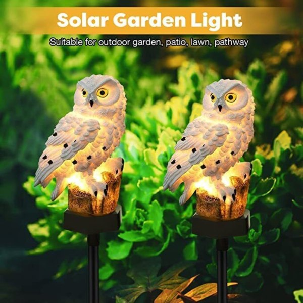Aurinkoenergialla toimivat LED-valot RUSKEA Brown