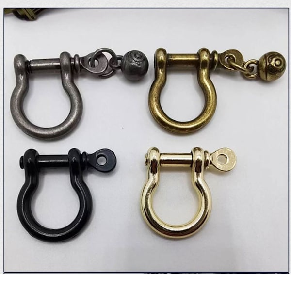 5 st Karbinhake D Bow Staples 3 3 3