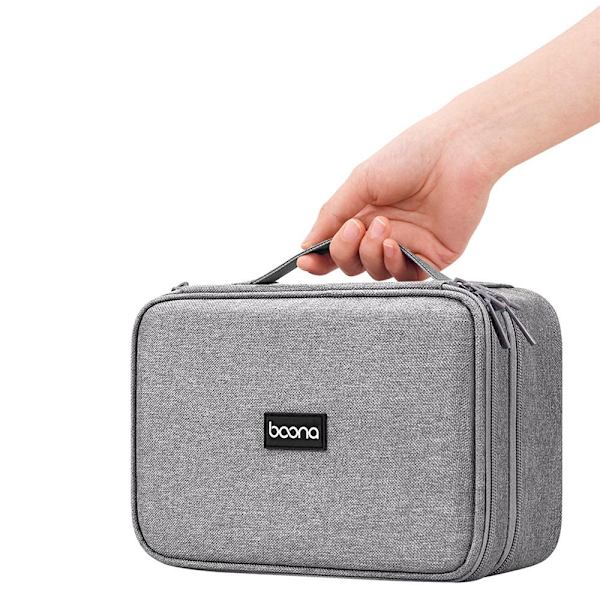 Digital oppbevaringsveske USB-kabelposer grey Style 2-Style 2