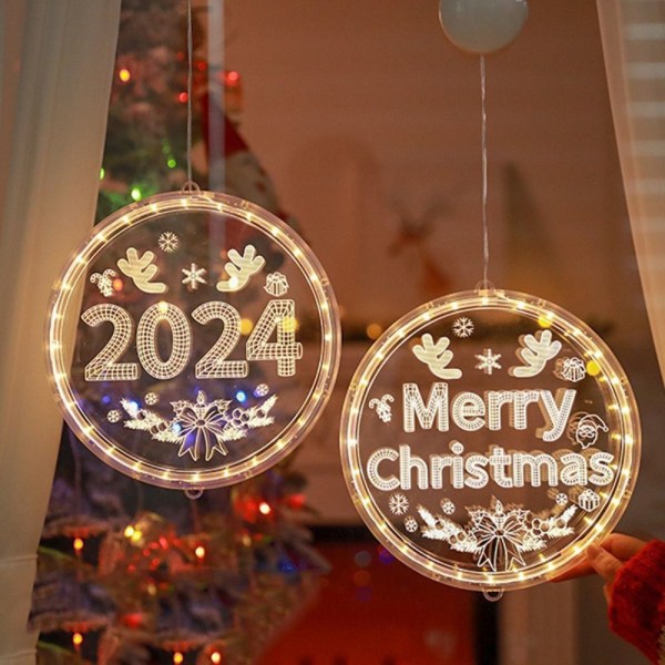 Glædelig jul LED-lys 2024-lys S2024 2024 S2024