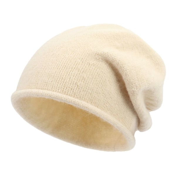 Bomuld Cashmere Pullover Hat Beanie Hat KHAKI Khaki