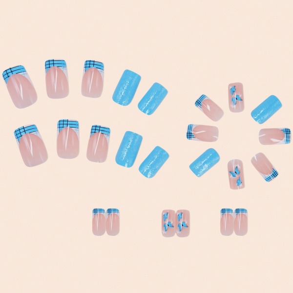 Franska Fake Nails False Nail W422 W422 W422