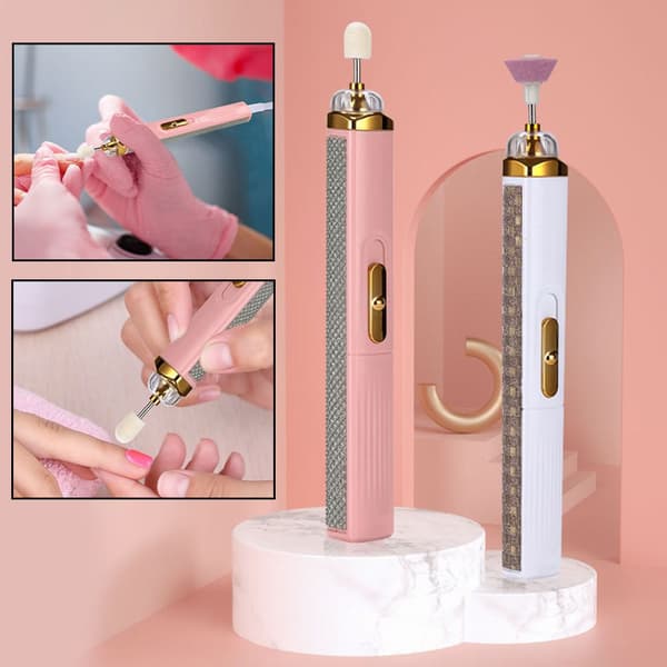 Spikerborslipermaskin Neglesliper ROSA pink