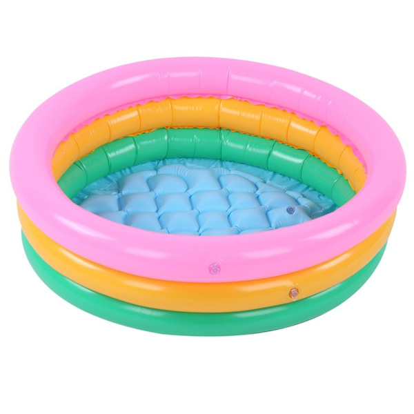 Oppustelig swimmingpool Småbørns swimmingpool RAINBOW-90CM Rainbow-90cm