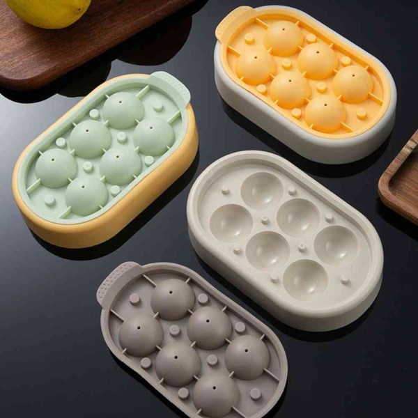 2 ST Ice Ball Mould Ice Ball Makers FÄRG 3 FÄRG 3 Color 3