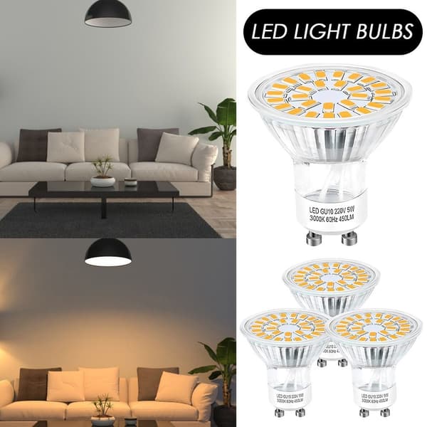 LED lyspærer Halogenpære HVIT HVIT White