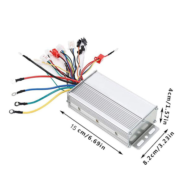 E-cykelcontroller Intelligent Two Mode 36V/48V 500W