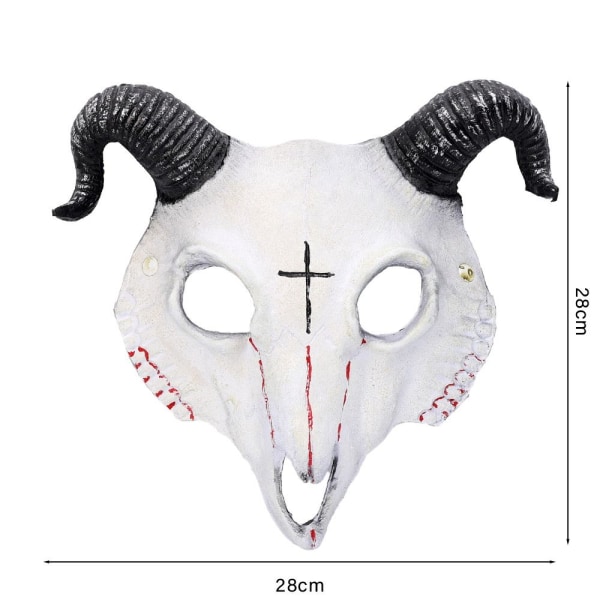 Goat Skull Masks Demon Animal Skeleton Mask 01 01 01