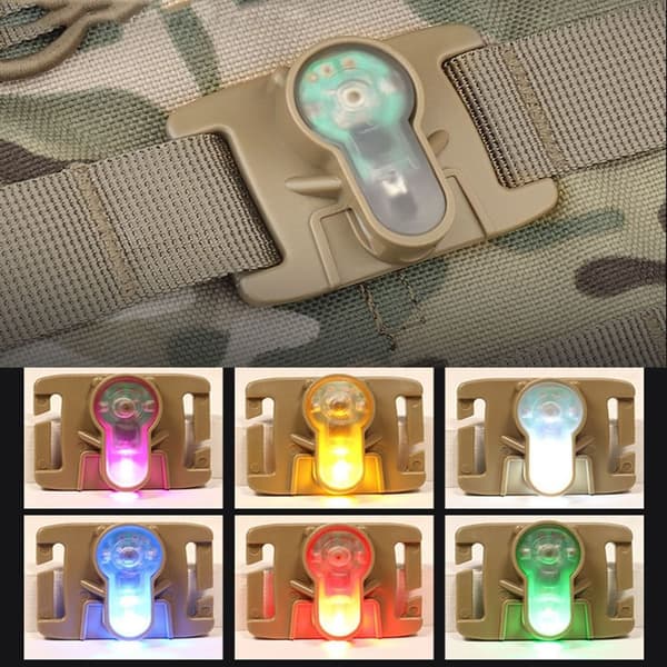 Tactical Strobe Signal Safety LED-lys 4 4 4