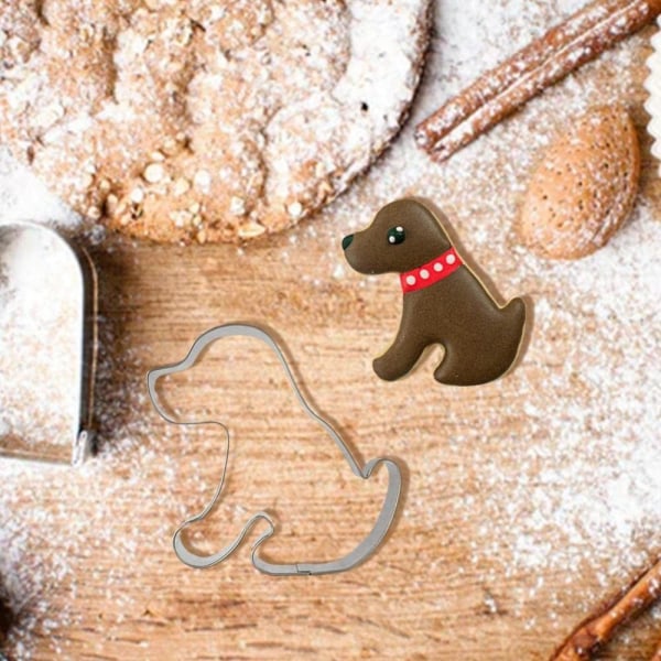 2 STK Cookie Cutters Biscuit Form HUND HUND dog
