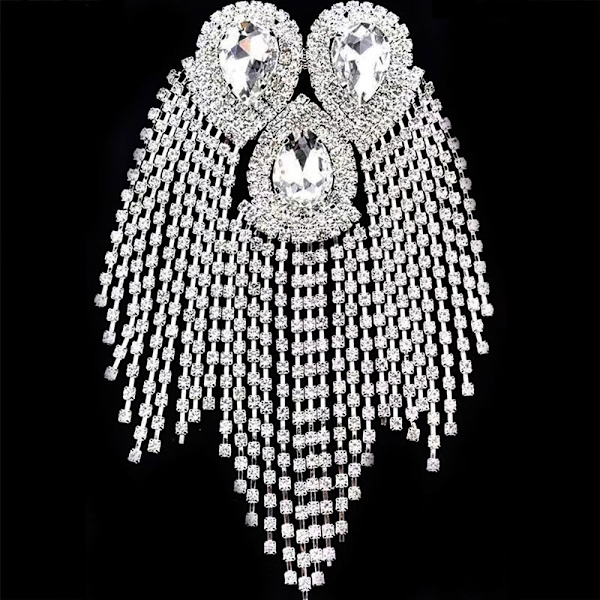 Tupsu Epaulette rintakoru HOPEAA Silver