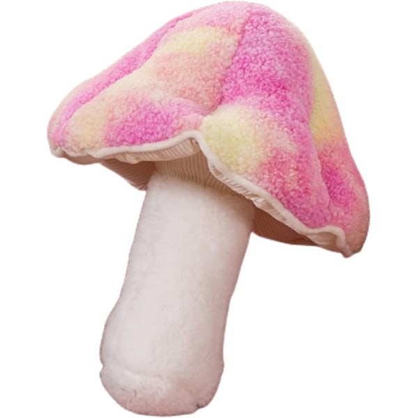 35 cm svamp plysch leksak fylld svamp huvudkudde ROSE RÖD Rose red