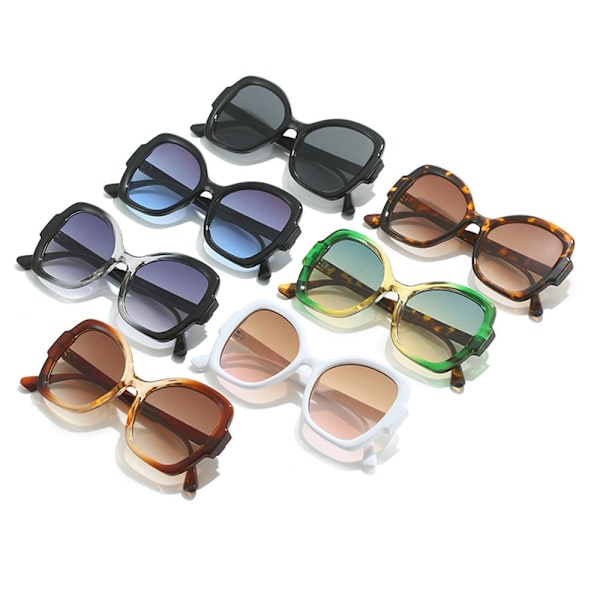 Butterfly Sunglasses Irregular Sunglasses SORT-GRÅ SORT-GRÅ Black-Grey