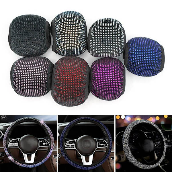Bil Rhinestones Cover Bil Suv Ratt Pink