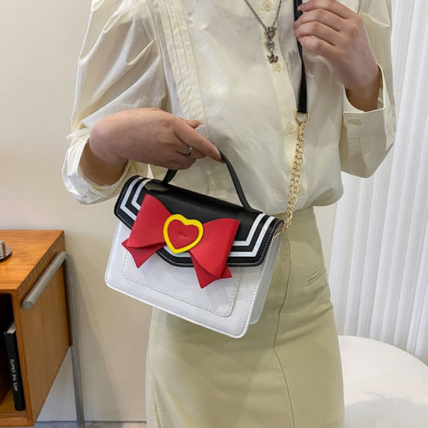 Kawaii Messenger Bag Chain Bags BLÅ blue