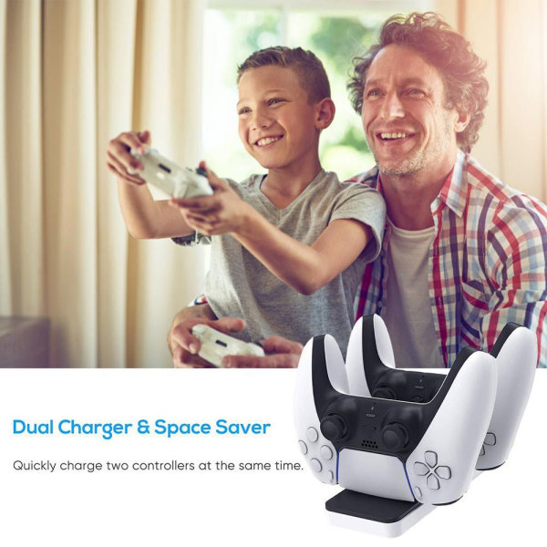 för PS5 Charging Dock Controller Laddare