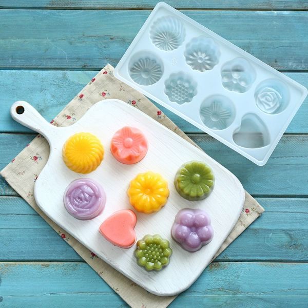 2 Stk Geléform Puddingform Isbiter Stempler