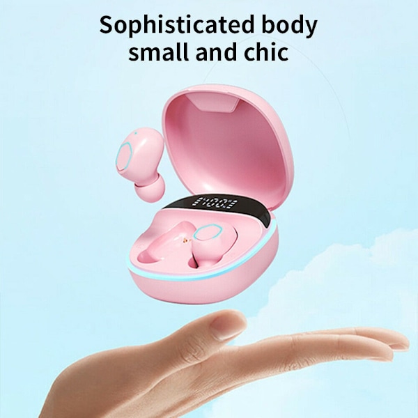 Bluetooth kuulokkeet Langattomat kuulokkeet PINK Pink