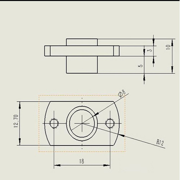 4-pack 3D-skrivare Z Axis Trapets