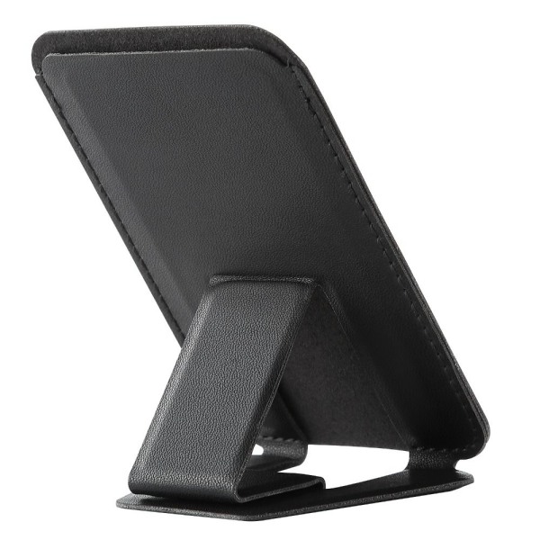 Mag Safe Lommebok med Stand Telefon Kortholder SVART STICKY STICKY black Sticky-Sticky