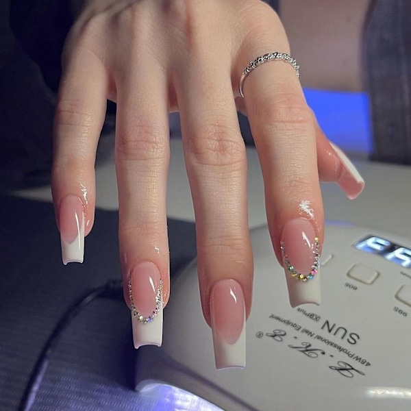 Franska Fake Nails False Nail A1-01-12 A1-01-12 A1-01-12