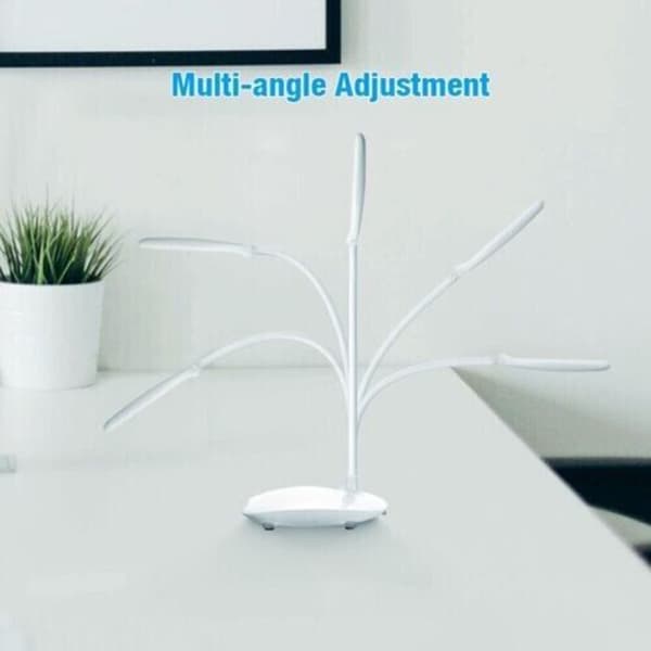 LED skrivebordslys Leselampe HVIT White