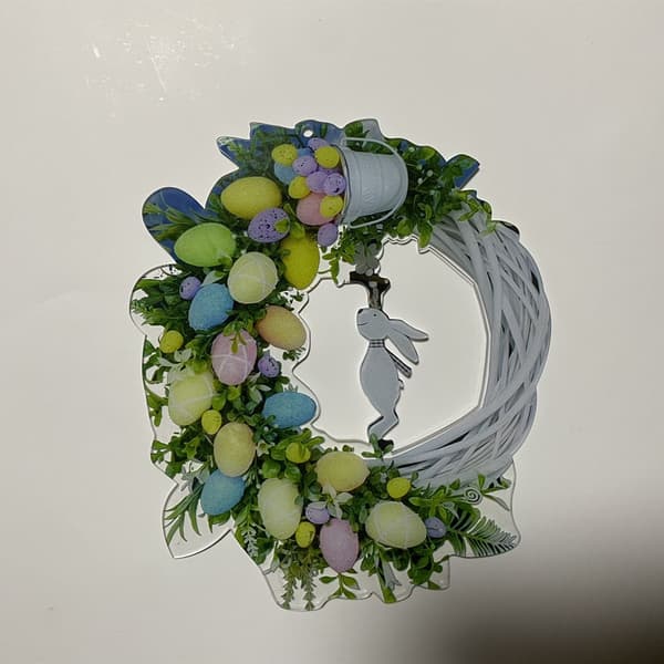 Påskkransar Rabbit Garland 2 2