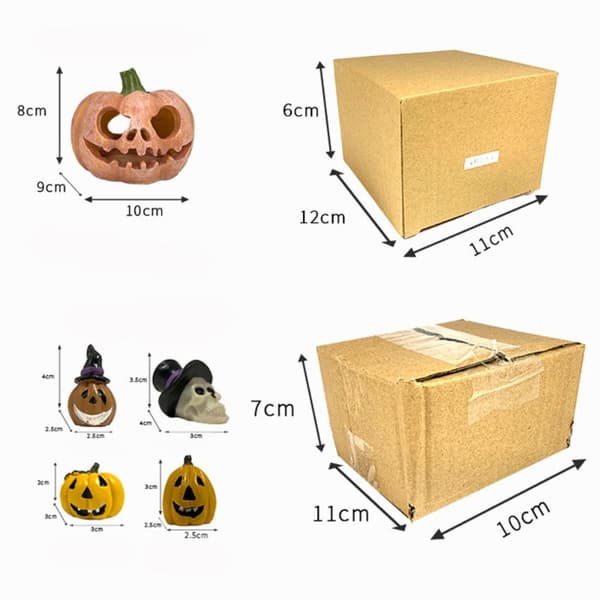 Halloween græskar figur miniature græskar 1 1 1